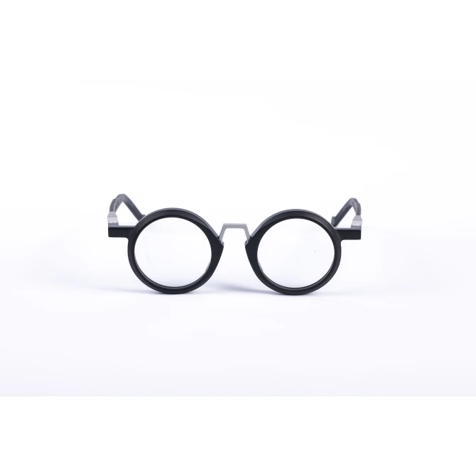 _V5A1672_001_DIECIDECIMI_GLASSTYLIST_Vava_Eyewea_White_Label_WL0043_Black_Nero_Matt_