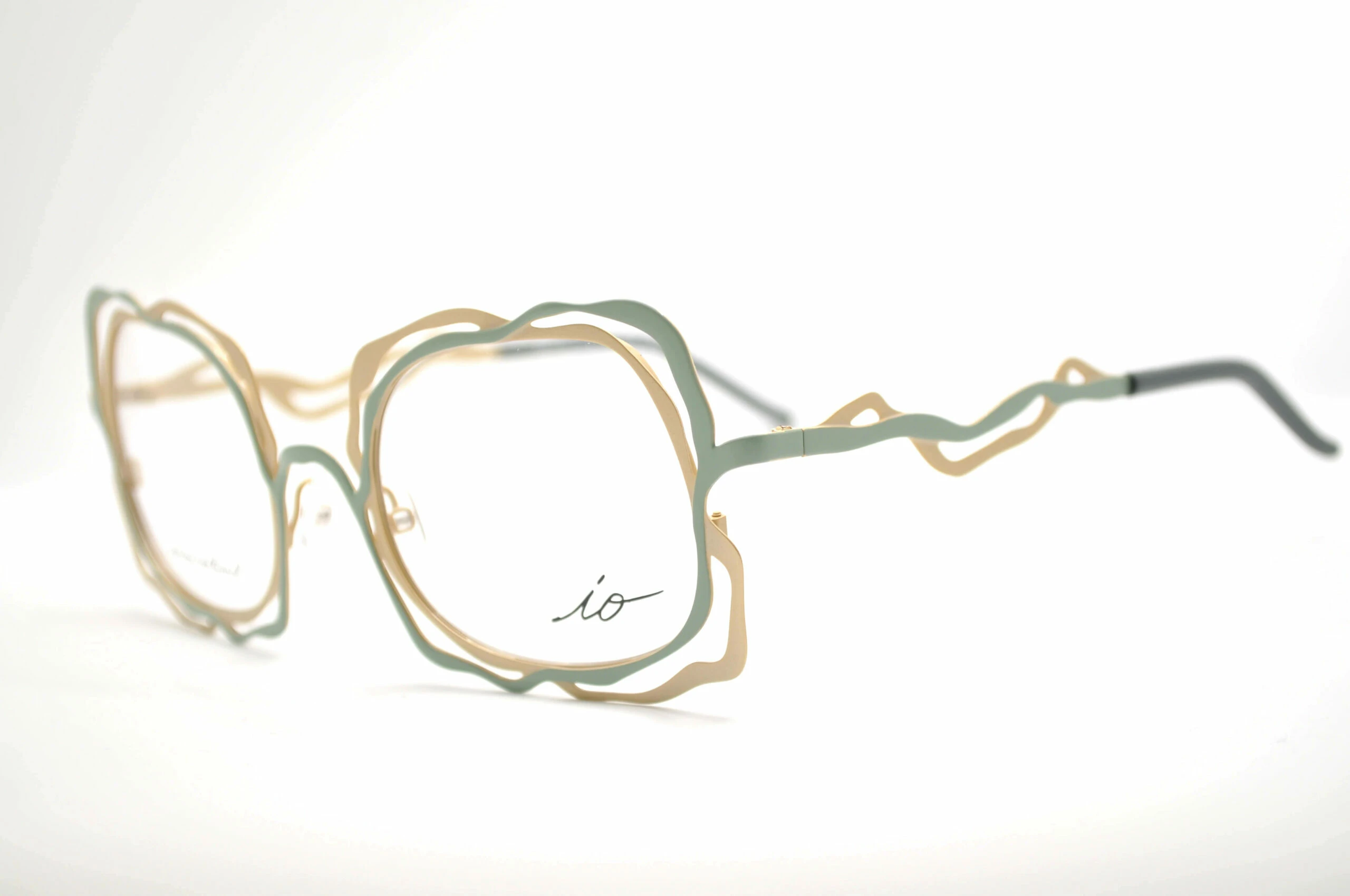 DIECIDECIMI_GLASSTYLIST_Liò Factory_FIL DI FERRO_Oro Rosa e Verde