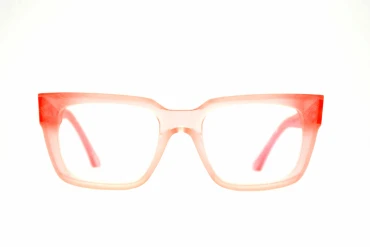 DIECIDECIMI_GLASSTYLIST_Dandy's_OSCAR_Rough_Corallo Neon Trasparente