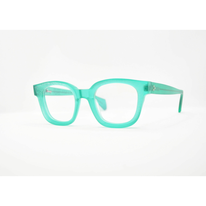 DIECIDECIMI_GLASSTYLIST_Dandy's_Menelao_Rough_Verde Menta
