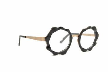 DIECIDECIMI_GLASSTYLIST_Oscar Mamooi_Uranus__Black Matt Gold