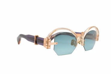 IECIDECIMI_GLASSTYLIST_Pugnale Eyewear_Aura__Perla e Viola