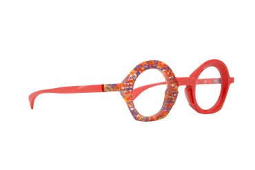 DIECIDECIMI_GLASSTYLIST_Piero Massaro Eyewear_PM 939_Suggestioni Urbane_Rosso