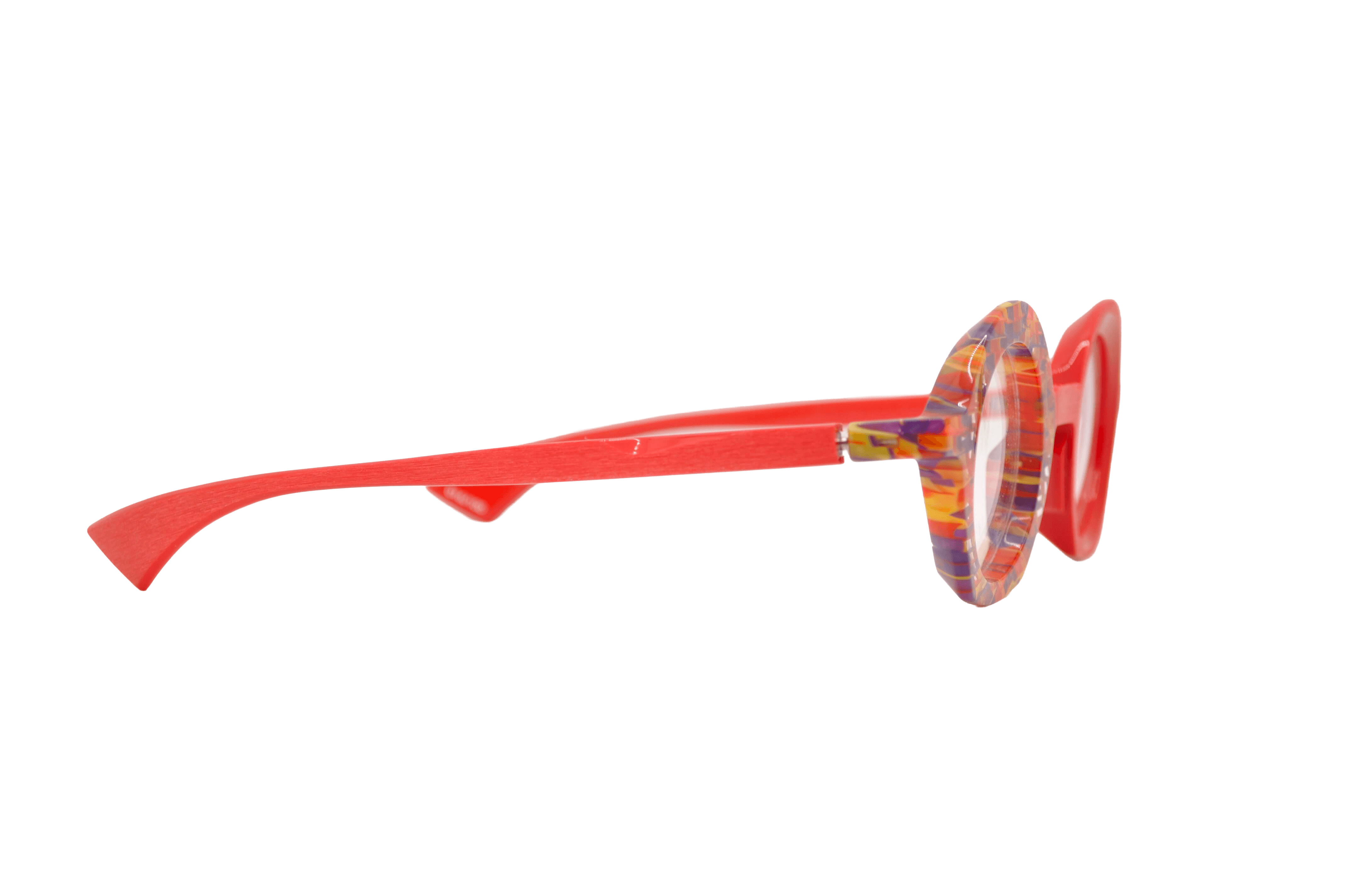 DIECIDECIMI_GLASSTYLIST_Piero Massaro Eyewear_PM 939_Suggestioni Urbane_Rosso