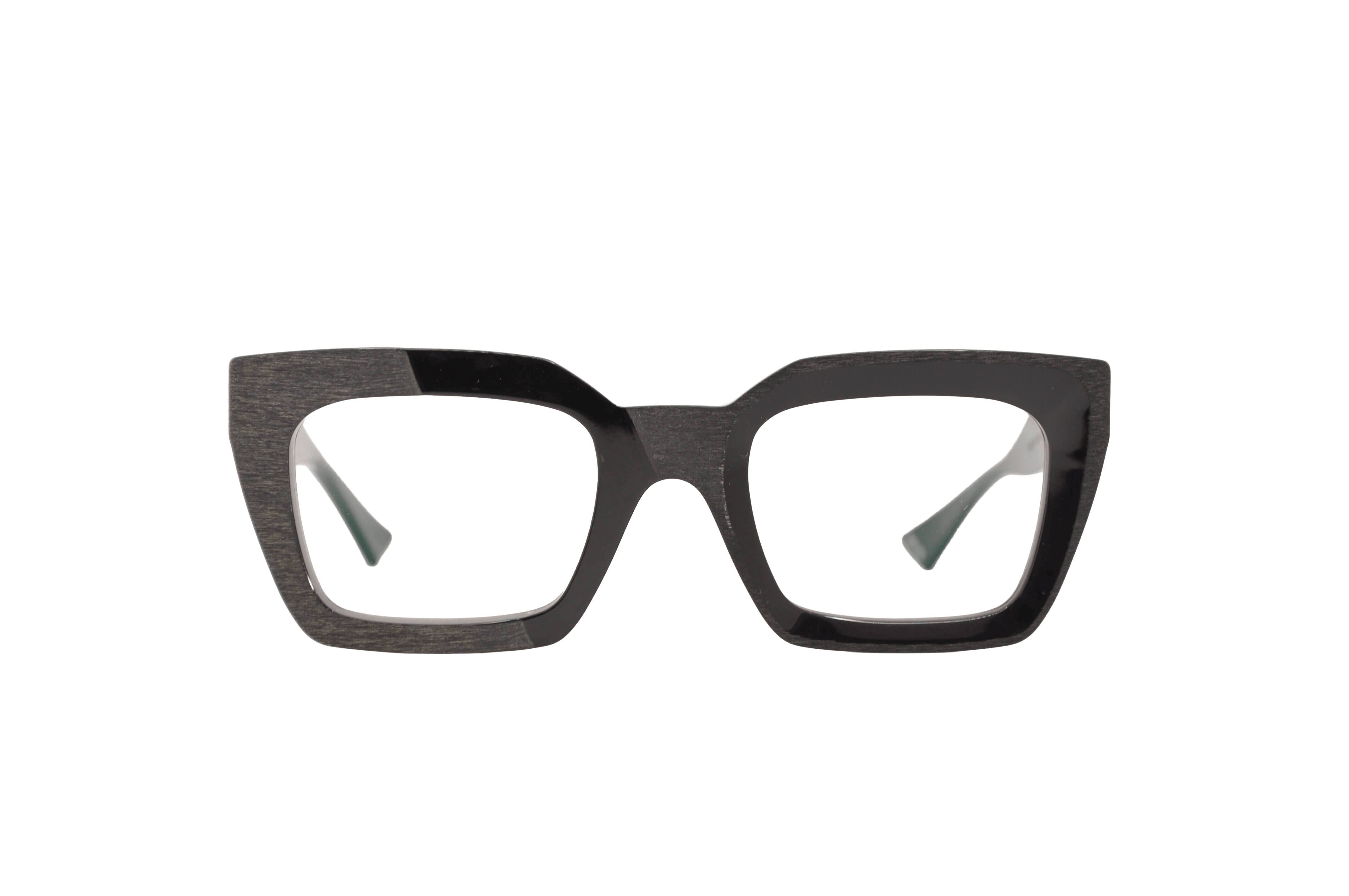 DIECIDECIMI_GLASSTYLIST_Piero Massaro Eyewear_PM 936_Suggestioni Urbane_Nero e Marrone