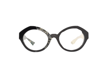 DIECIDECIMI_GLASSTYLIST_Piero Massaro Eyewear_PM 931_Suggestioni Urbane_Marrone e Nero