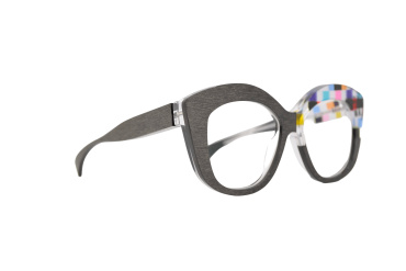 DIECIDECIMI_GLASSTYLIST_Piero Massaro Eyewear_PM 926_Moma_Nero e Multicolor