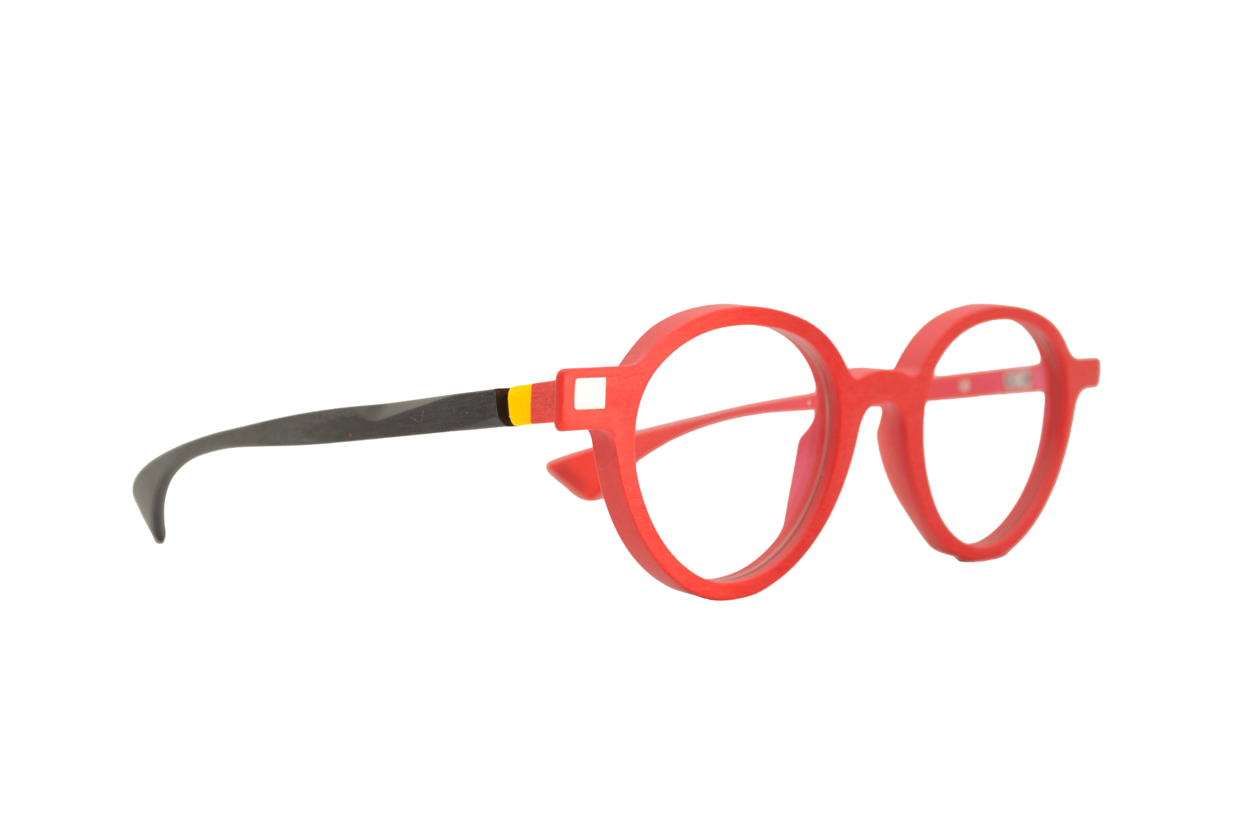 DIECIDECIMI_GLASSTYLIST_Piero Massaro Eyewear_PM 924_Moma_Rosso e Nero