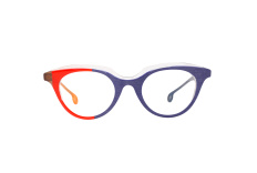 DIECIDECIMI_GLASSTYLIST_Piero Massaro Eyewear_PM 911_La Vucciria_Blu e Rosso