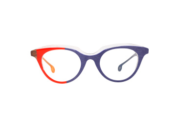 DIECIDECIMI_GLASSTYLIST_Piero Massaro Eyewear_PM 911_La Vucciria_Blu e Rosso