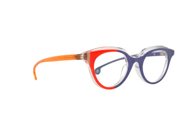 DIECIDECIMI_GLASSTYLIST_Piero Massaro Eyewear_PM 911_La Vucciria_Blu e Rosso