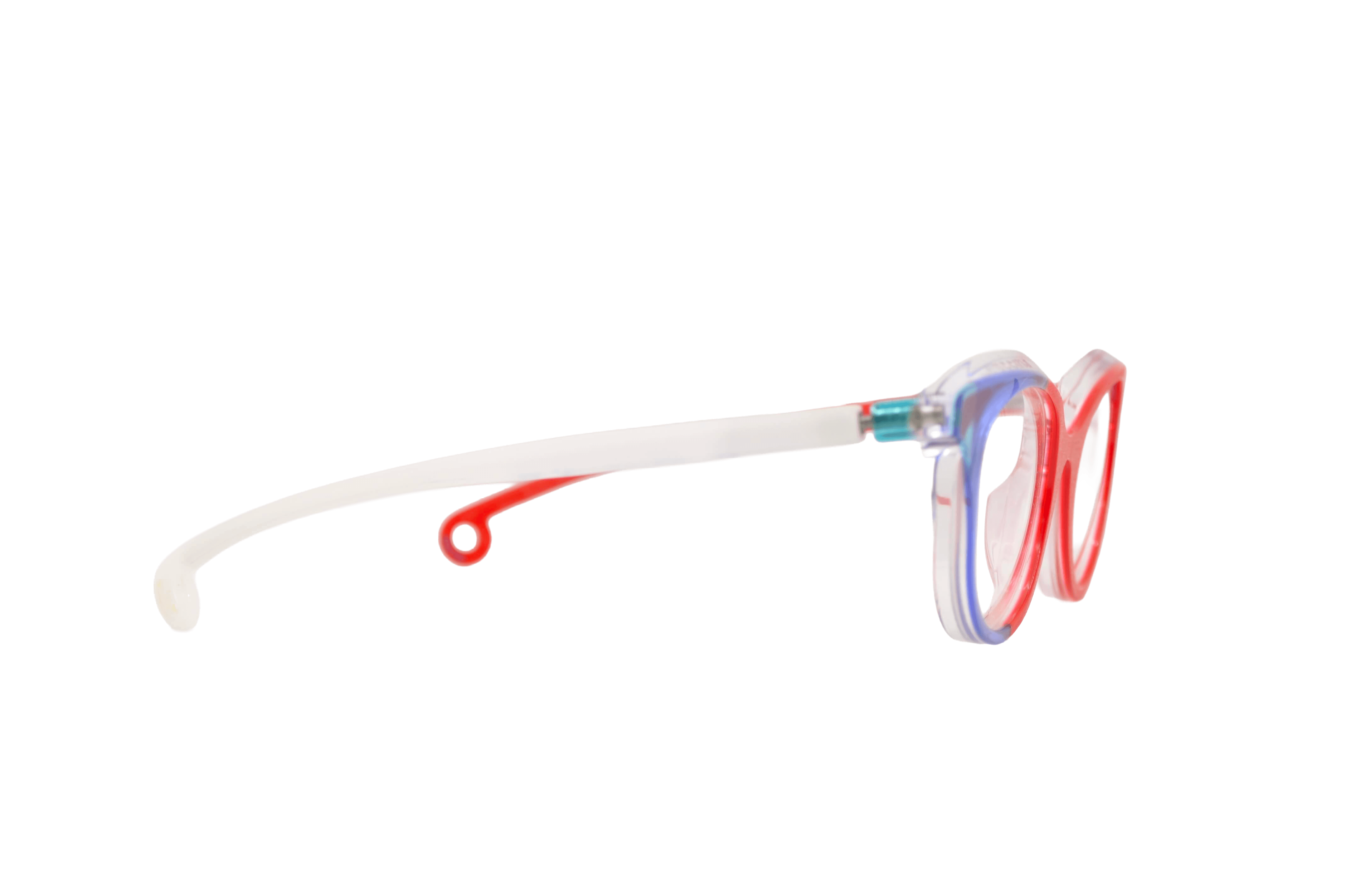 DIECIDECIMI_GLASSTYLIST_Piero Massaro Eyewear_PM 911_La Vucciria_Rosso e Blu