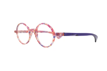 DIECIDECIMI_GLASSTYLIST_Piero Massaro Eyewear_PM 484_Arabeschi_Rosso