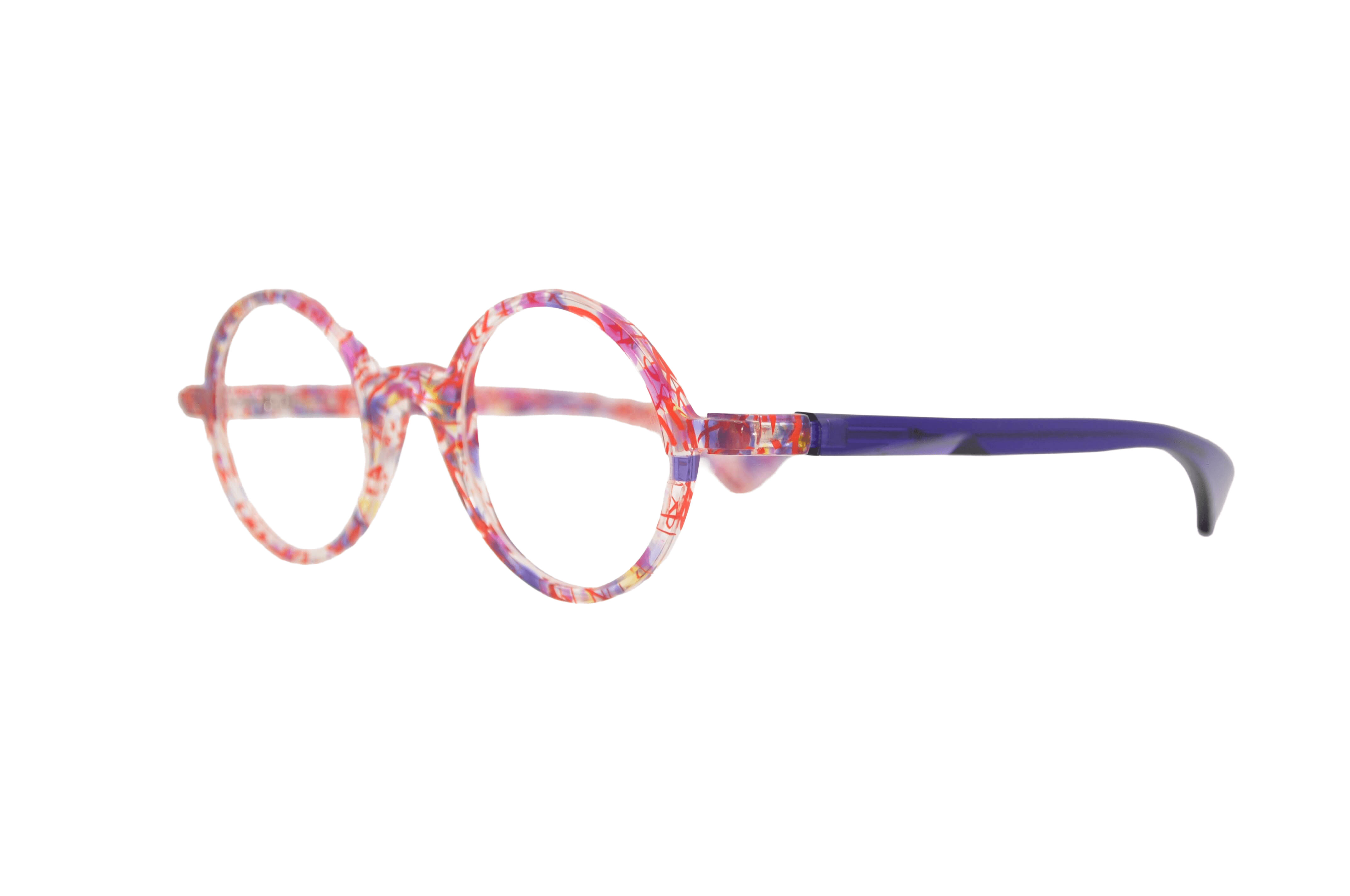 DIECIDECIMI_GLASSTYLIST_Piero Massaro Eyewear_PM 484_Arabeschi_Rosso