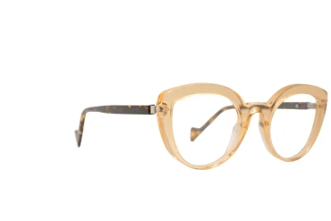 DIECIDECIMI_GLASSTYLIST_Piero Massaro Eyewear_CI 749_Diciotto_Ambra trasparente