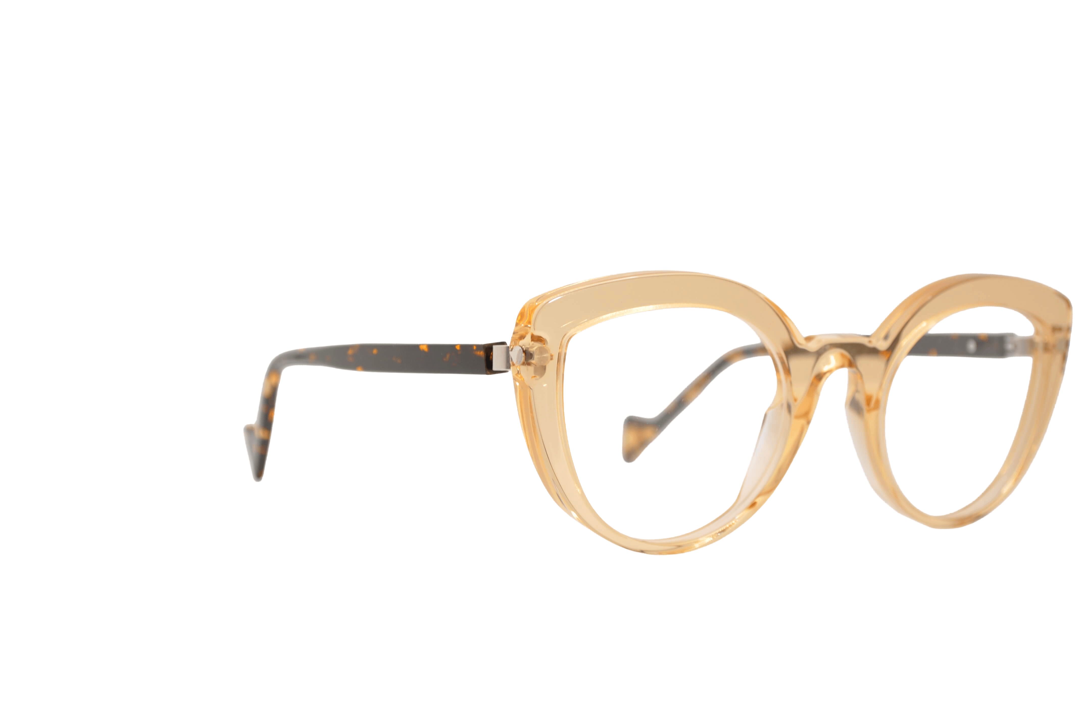 DIECIDECIMI_GLASSTYLIST_Piero Massaro Eyewear_CI 749_Diciotto_Ambra trasparente
