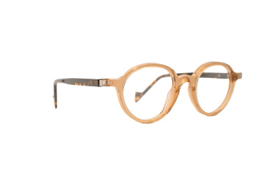 DIECIDECIMI_GLASSTYLIST_Piero Massaro Eyewear_CE 864_Diciotto_Ambra trasparente