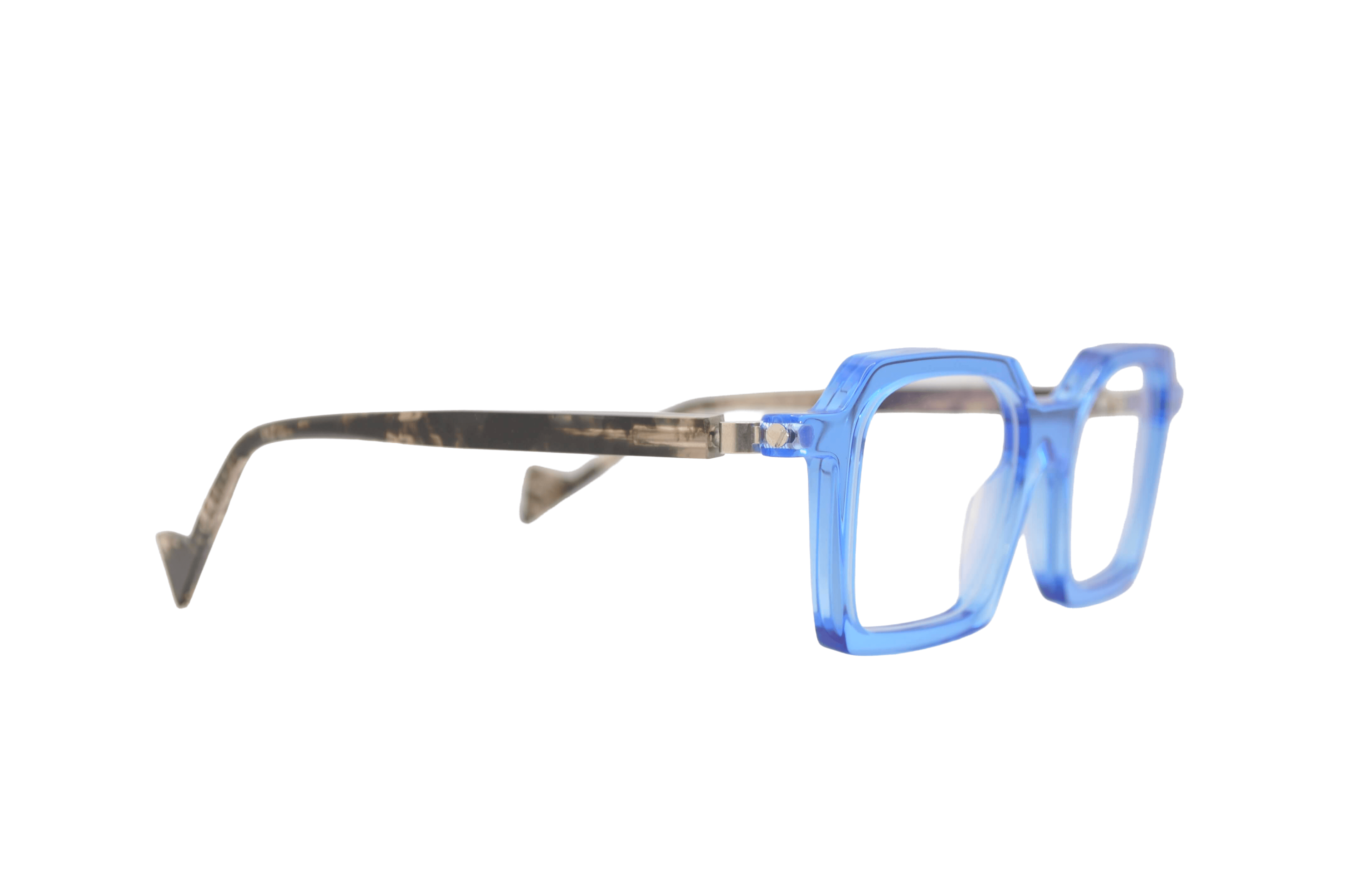 DIECIDECIMI_GLASSTYLIST_Piero Massaro Eyewear_CF 171_Diciotto_Azzurro Trasparente